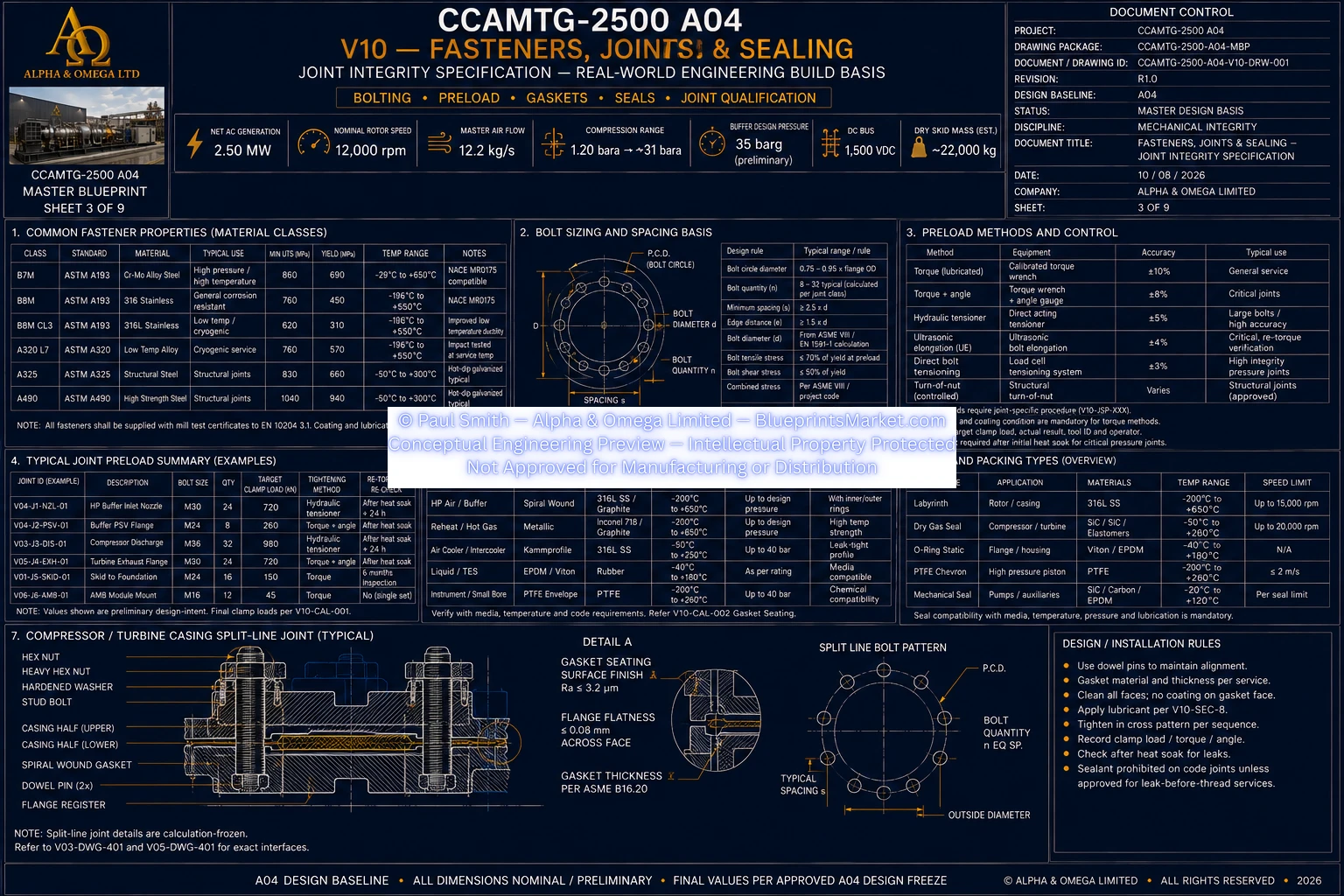 V10 Sheet 03 of 09