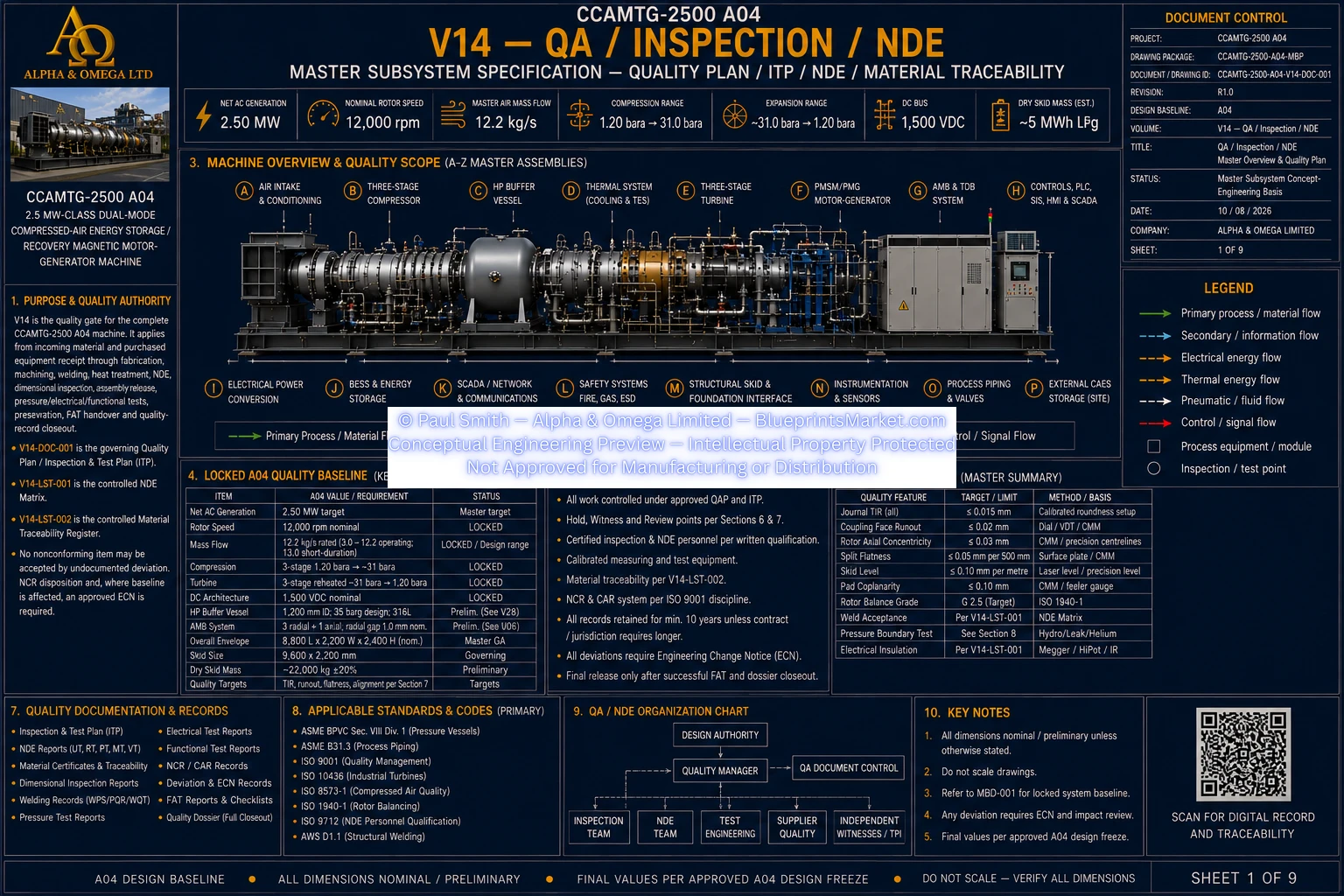 V14 QA Inspection NDE Sheet 1 of 9