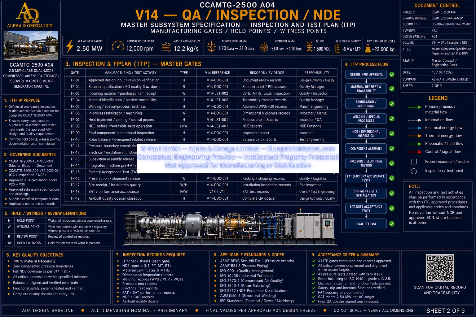V14 QA Inspection NDE Sheet 2B of 9