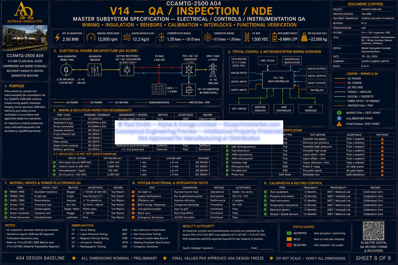 V14 QA Inspection NDE Sheet 8 of 9