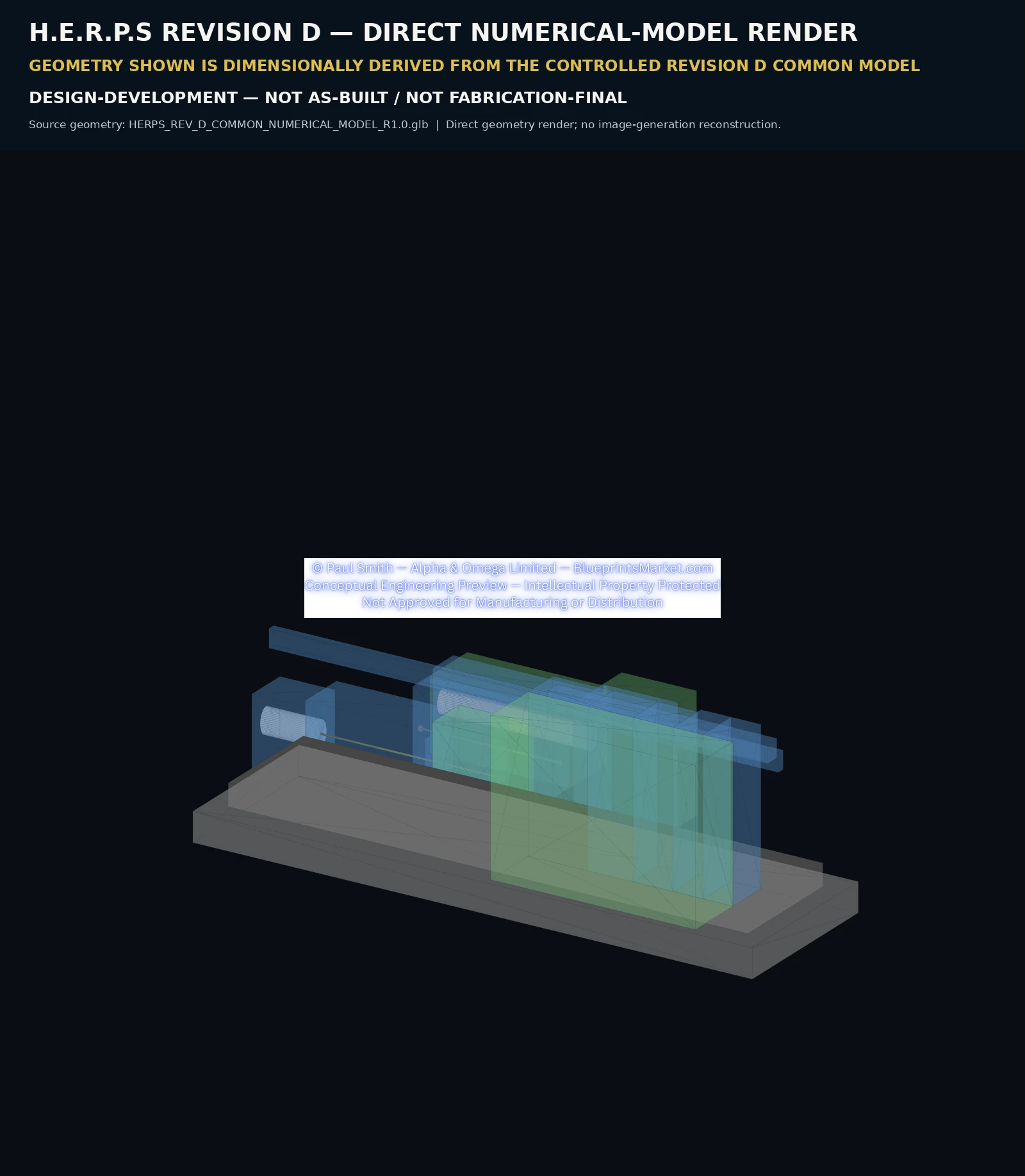 HERPS REV D DIRECT NUMERICAL MODEL RENDER R1.0