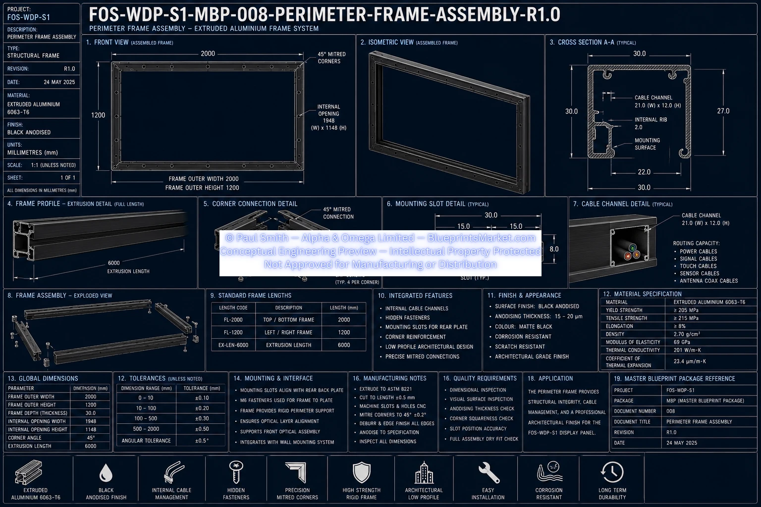 Perimeter Frame Assembly