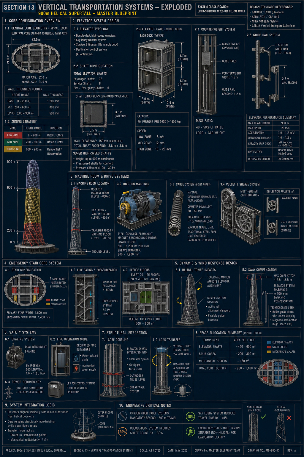 Skyscraper blueprint 13